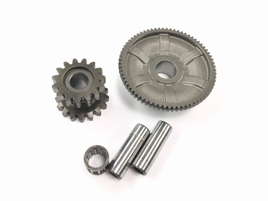 Suzuki GSX R 1000 WVBZ K3 [2003] - starter pinion set starter gear intermediate wheel