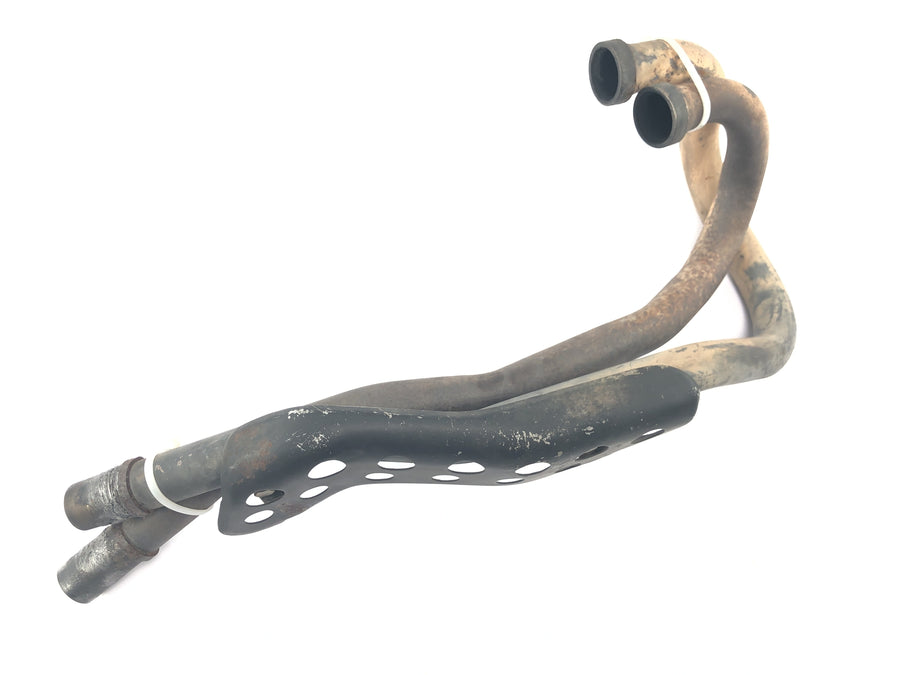 Honda NX 650 Dominator RD02 [1994] - Manifold exhaust manifold heat shield manifold pipes