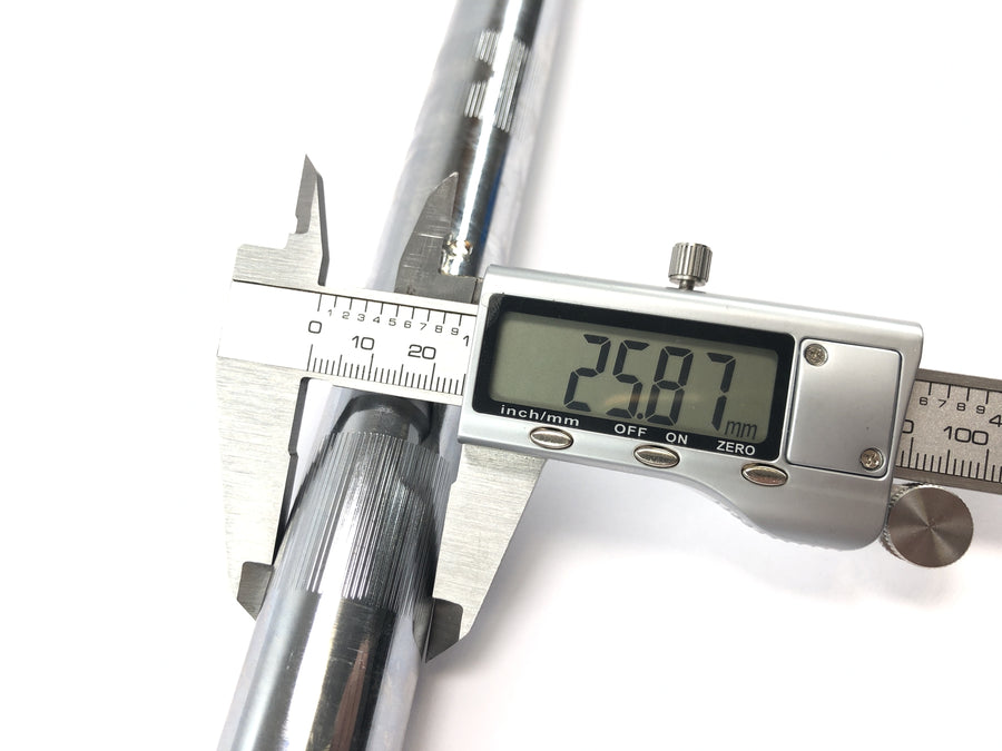 Yamaha XVS 650 4VR [1997] - Handlebar tubular handlebar chrome LSL 1 inch 25mm custom cruiser