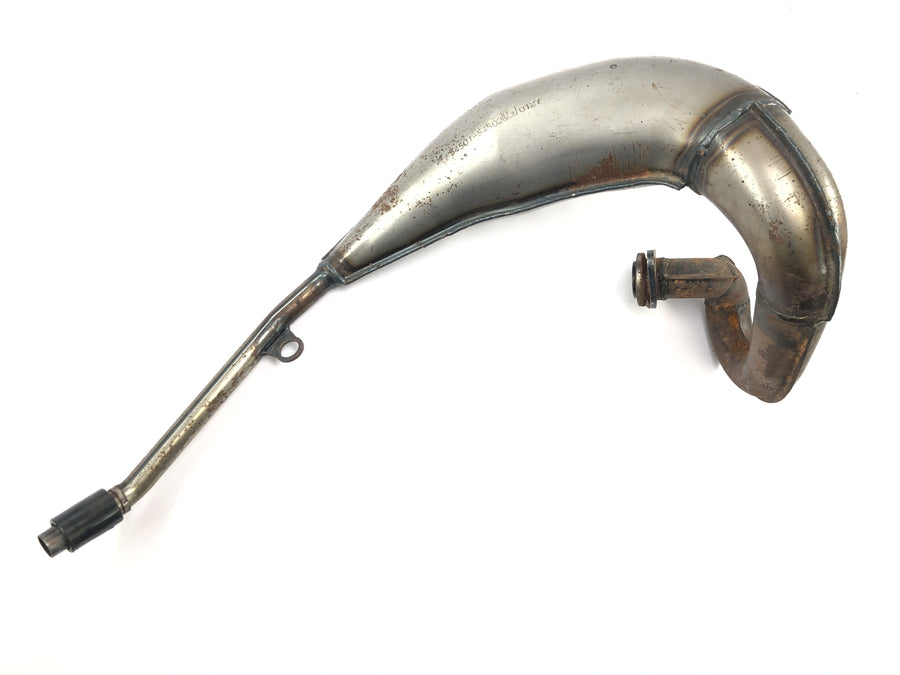 Yamaha DT 125 R DE03 [2000] - Exhaust system Giannelli exhaust manifold rear silencer end pot