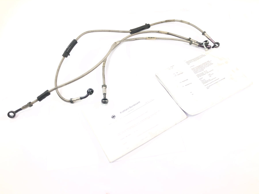 Suzuki GSX R 1000 WVBZ K3 [2003] - Steel flex Lucas-Flex brake line front and rear