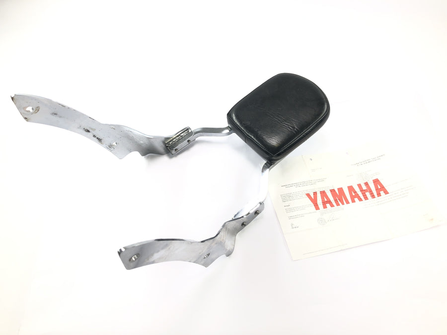 Yamaha XVS 650 4VR [1997] - Sissybar backrest pillion rest with certificate chrome
