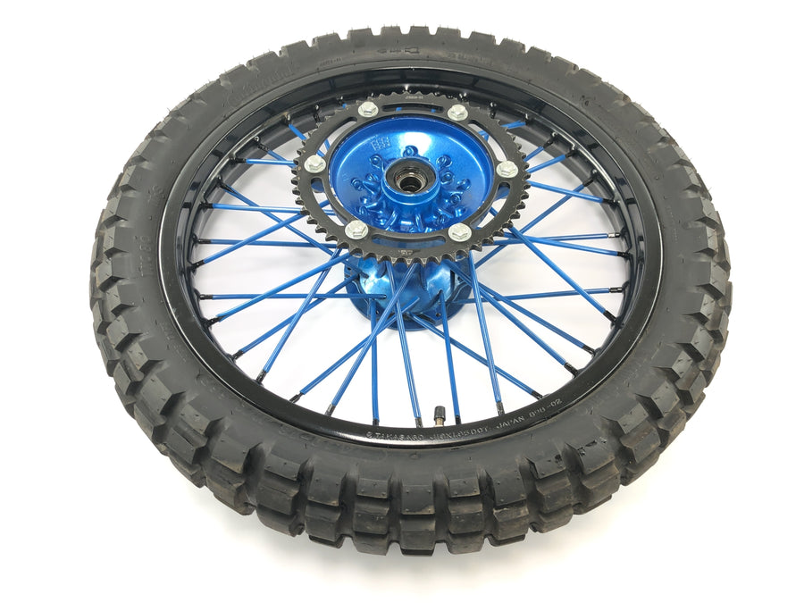 Yamaha DT 125 R DE03 [2000] - wheel set rims front 1.60 x 21" rear 1.85 x 18"