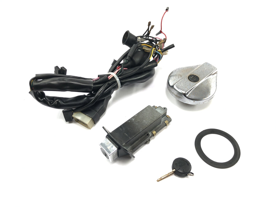 Moto Guzzi V65 Custom [1985] - Ignition lock set tank cap