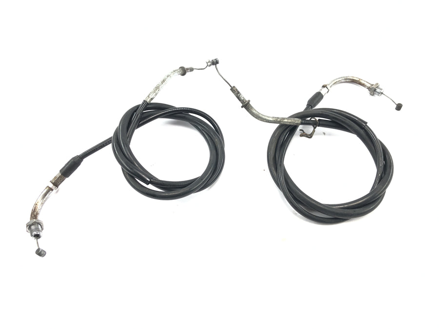 Kawasaki W 650 EJ650A [1999] - Throttle cable Bowden cable opener and closer set