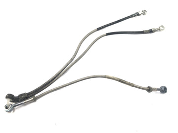 Triumph Daytona 1200 T300D [1994] - brake line set steel flex Lucas DOT front