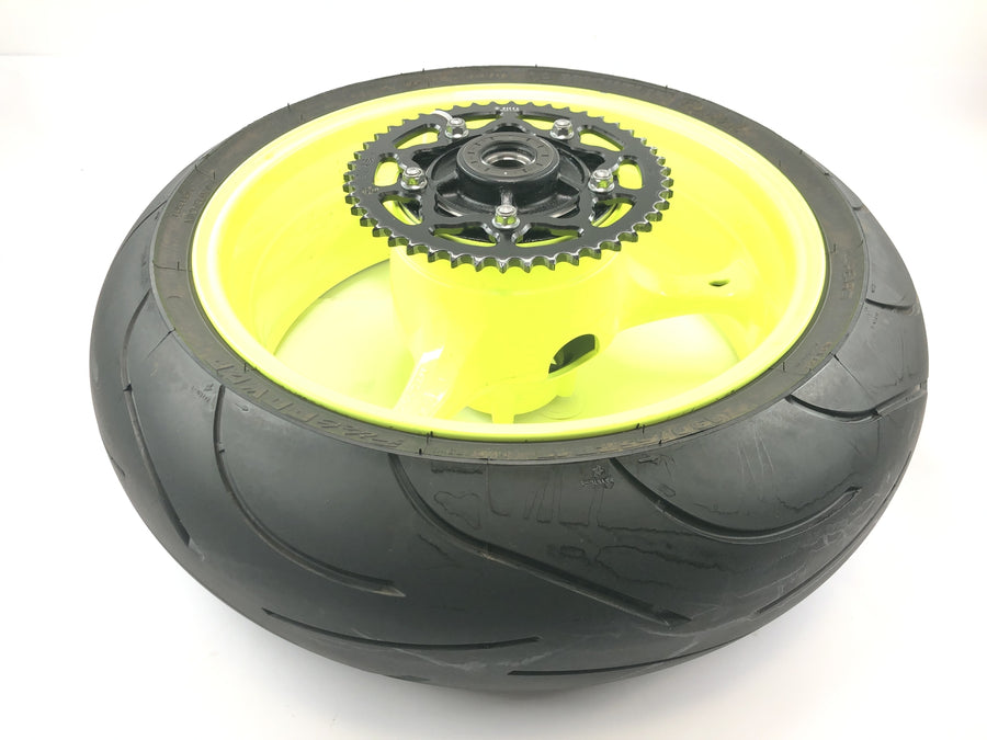Suzuki GSX R 1000 WVB6 K6 [2006] - rear wheel rim neon yellow 6.00 x 17"