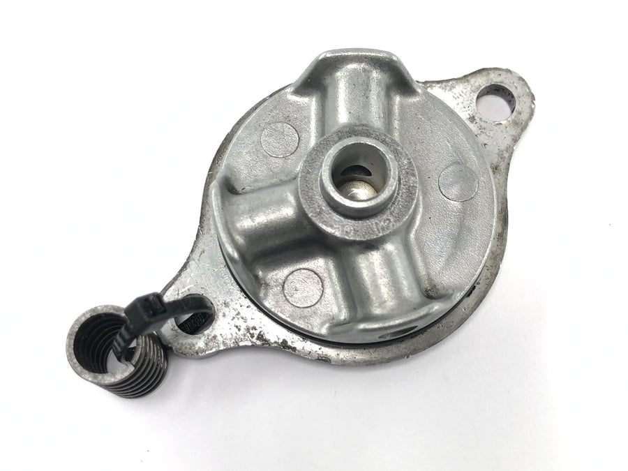 Honda CRF 450 R [2007] - Oil filter cover with spring engine cover