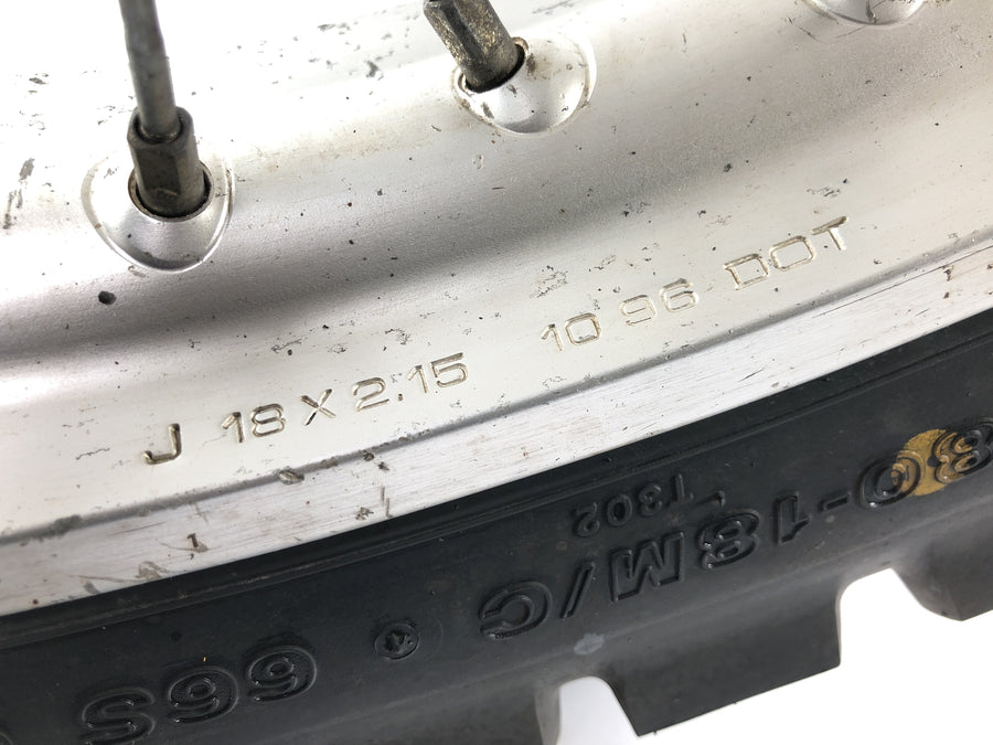 Honda XR 600 R PE04 [1992] - Rear wheel rim spoke wheel 2.15 x 18 inches