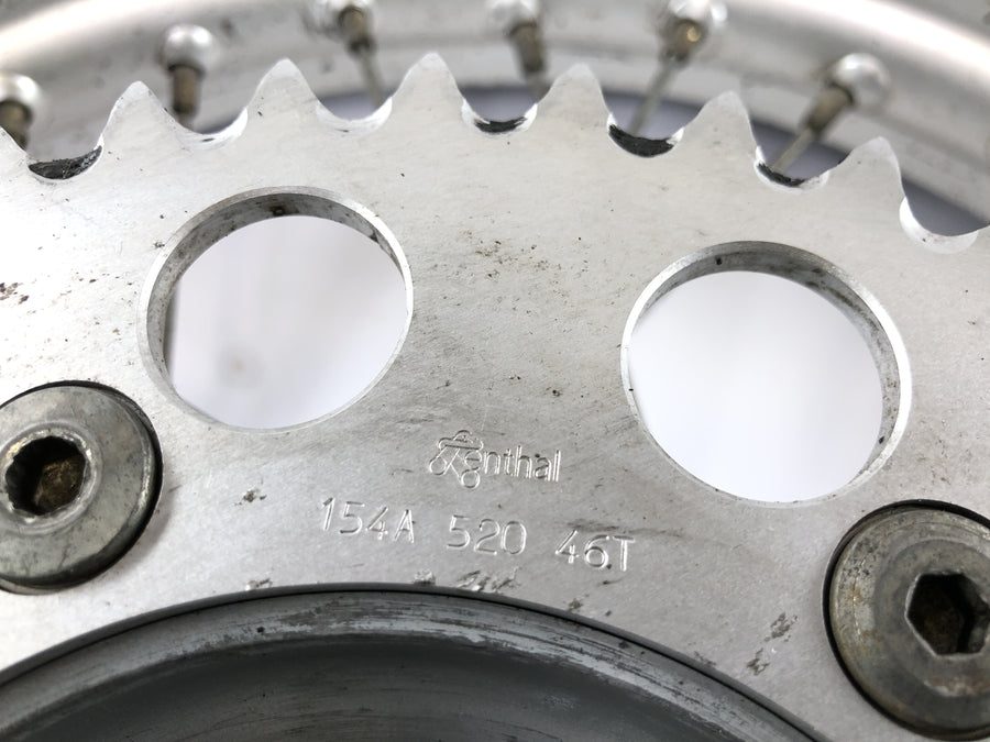 Honda XR 600 R PE04 [1992] - Rear wheel rim spoke wheel 2.15 x 18 inches