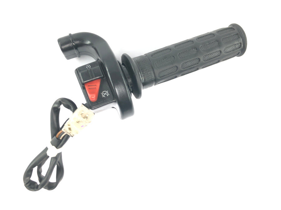 Yamaha TT 600 E 4GV [1995] - Handlebar fitting right handlebar switch throttle grip throttle twist grip