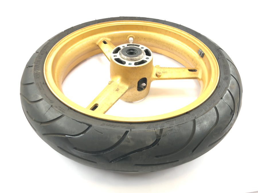 Suzuki GSX R 1000 WVBZ K3 [2003] - Front wheel rim wheel 3.50 x17" gold