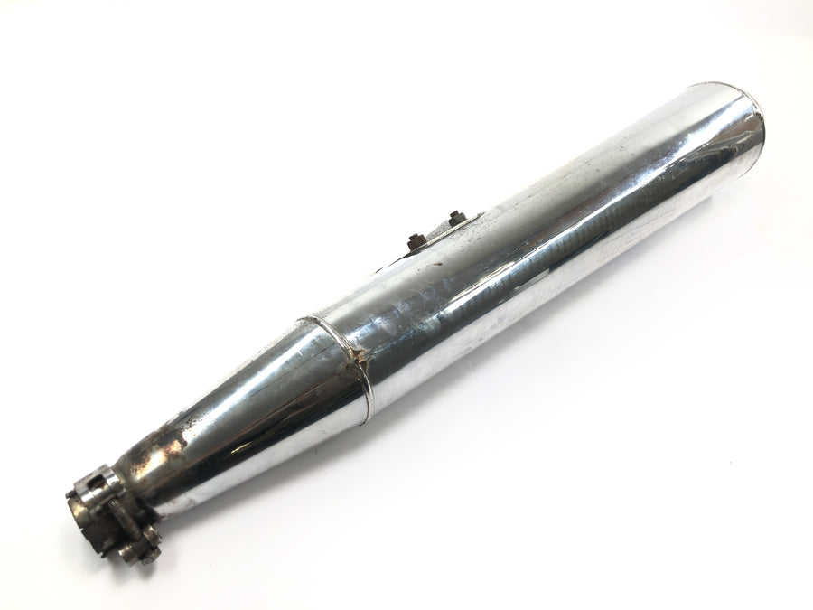 Moto Guzzi V65 Custom [1985] - Exhaust silencer end pot chrome right