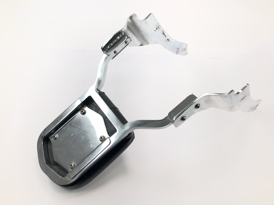 Yamaha XVS 650 4VR [1997] - Sissybar backrest pillion rest with certificate chrome