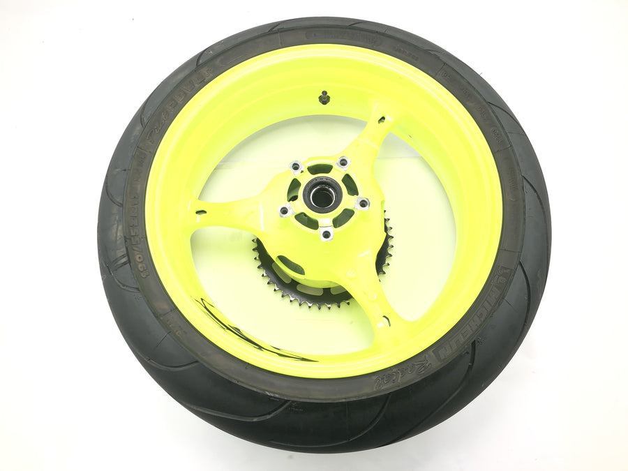 Suzuki GSX R 1000 WVB6 K6 [2006] - rear wheel rim neon yellow 6.00 x 17"