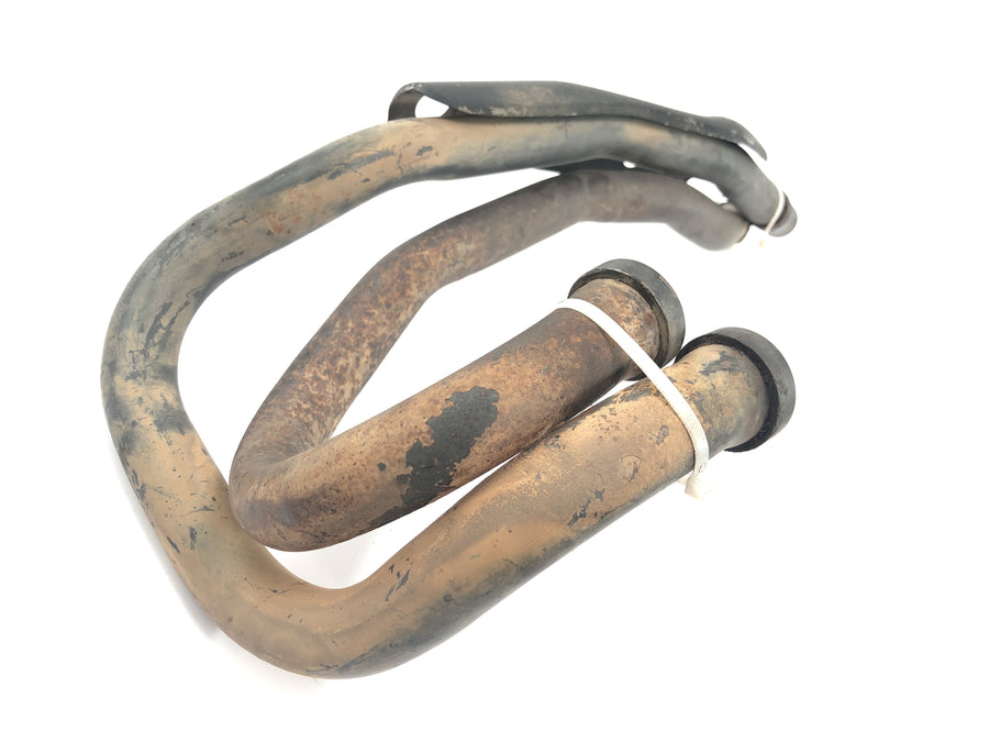 Honda NX 650 Dominator RD02 [1994] - Manifold exhaust manifold heat shield manifold pipes