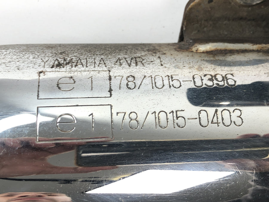 Yamaha XVS 650 4VR [1997] - Exhaust system, rear silencer, manifold complete