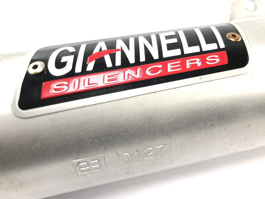 Yamaha DT 125 R DE03 [2000] - Exhaust system Giannelli exhaust manifold rear silencer end pot
