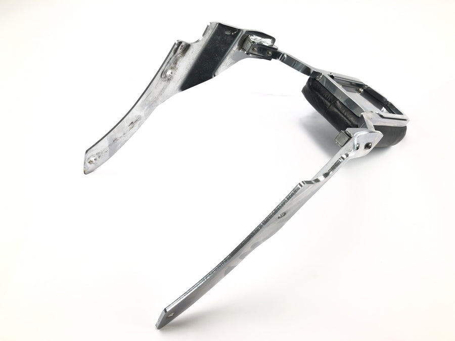 Yamaha XVS 650 4VR [1997] - Sissybar backrest pillion rest with certificate chrome