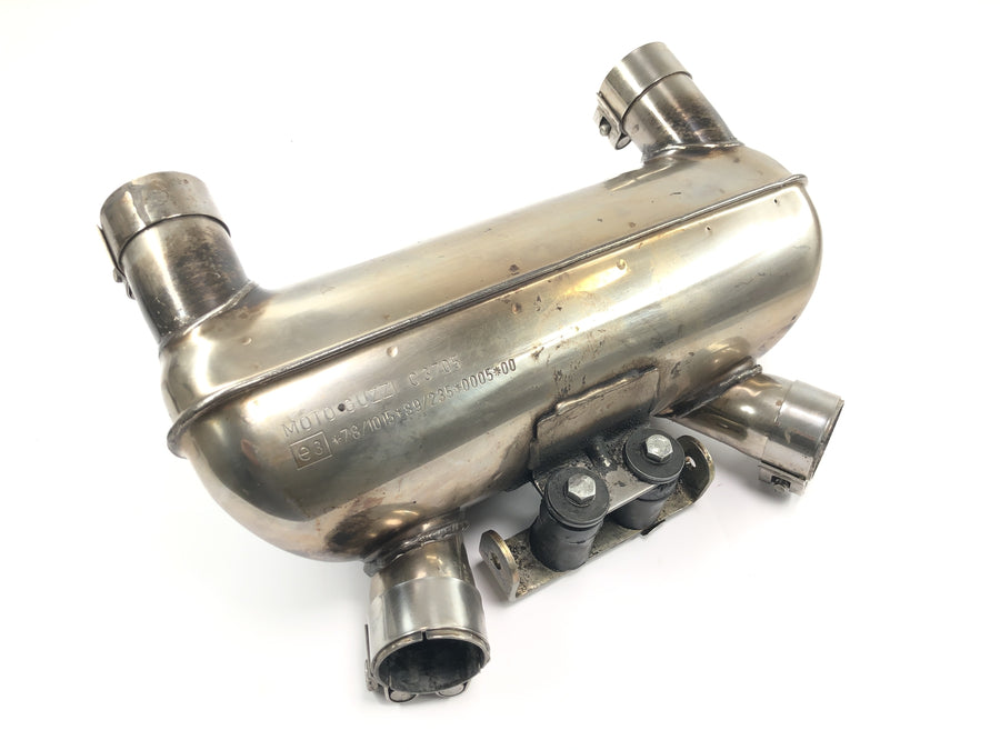 Moto Guzzi V10 Centauro [1998] - Front silencer exhaust center piece collector