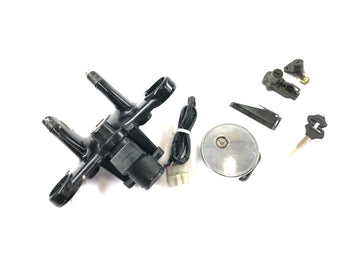 Kawasaki W 650 EJ650A [1999] - Lock set with fork bridge at the top, tank lock, ignition lock - 0