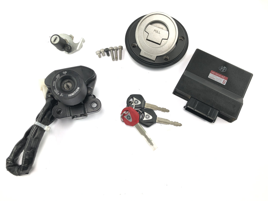 Yamaha MT07 RM04 [2014] - Lock set ignition lock tank lock seat lock ECU immobilizer