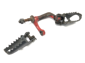 Honda XR 600 R PE04 [1992] - Footrests Driver footrests with holder
