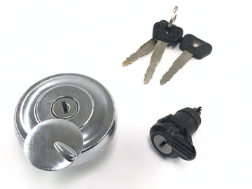 Yamaha XVS 650 4VR [1997] - Tank cap lock cylinder with key - 0