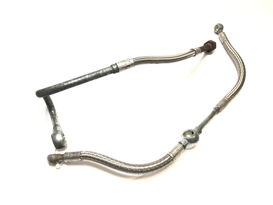 Triumph Speedmaster 900 [2003] - oil line oil line set steel flex engine oil line