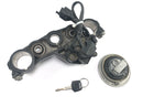 Honda NX 650 Dominator RD02 [1994] - Ignition lock fork bridge at the top with tank lock-4
