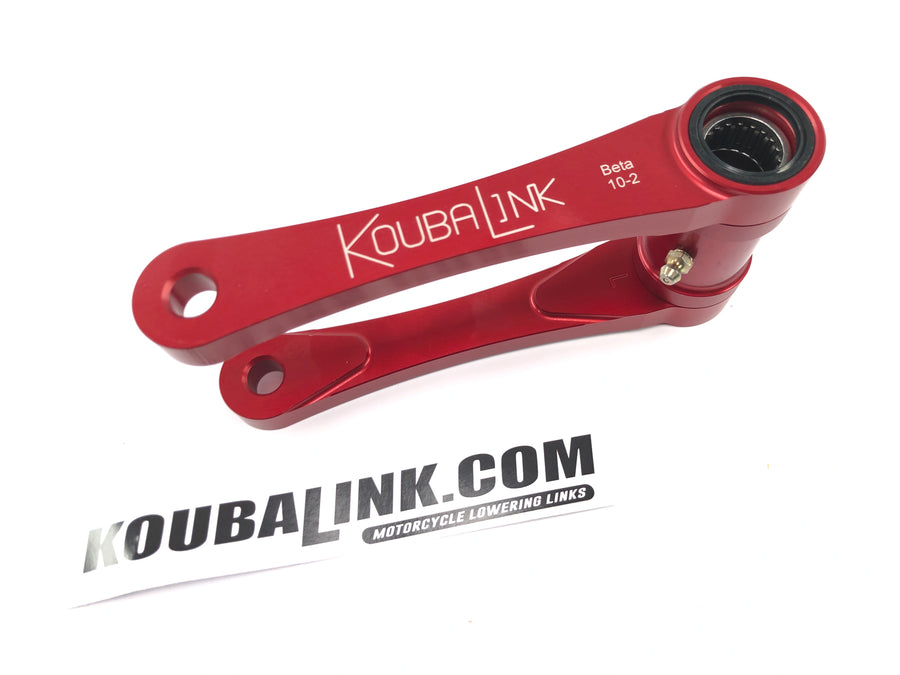 Beta RR 125 - Lowering kit lowering lever rocker arm 31.8 - 41.3 mm red