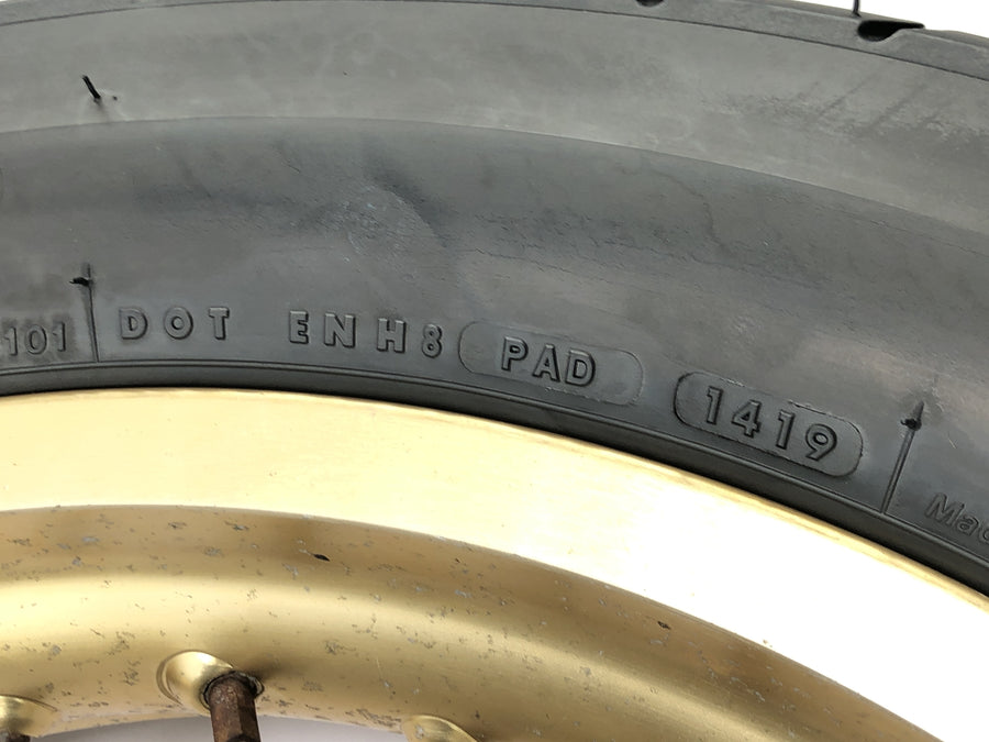 Honda XRV 750 Africa Twin RD04 [1992] - Rear wheel complete wheel rim 17 x 2.75" DOT1419