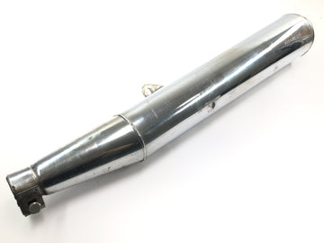 Moto Guzzi V65 Custom [1985] - Exhaust silencer end pot chrome left