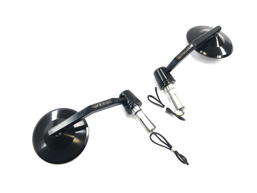 Yamaha XVS 650 4VR [1997] - handlebar end mirror mirror set rear view mirror with integrated indicators