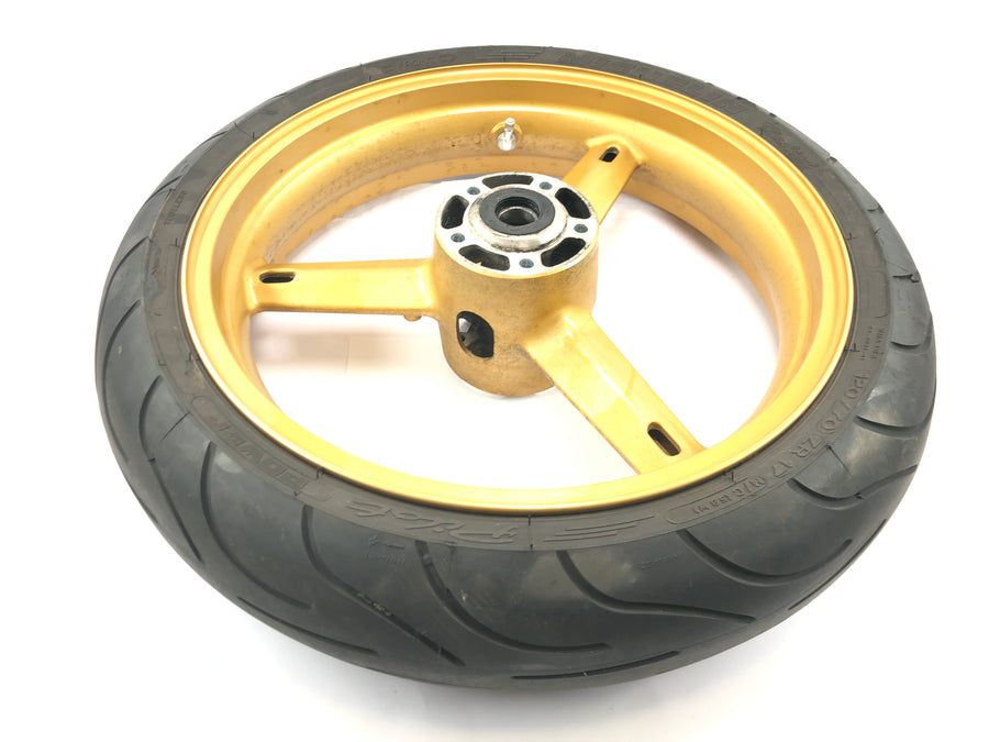 Suzuki GSX R 1000 WVBZ K3 [2003] - Front wheel rim wheel 3.50 x17" gold