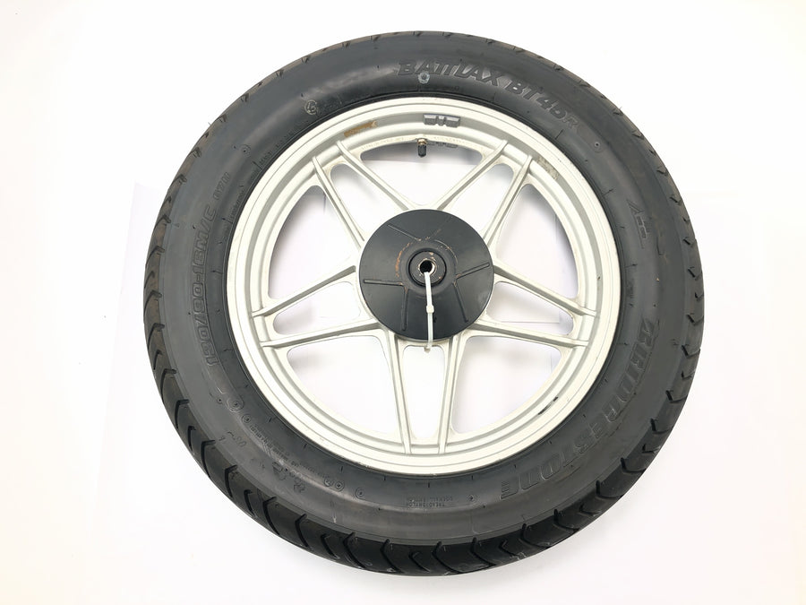 Moto Guzzi V65 Custom [1985] - rear wheel rim complete aluminum rim 2.50 c 16 inches