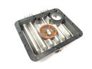 Moto Guzzi V65 Custom [1985] - oil pan engine cover oil filter housing ribbed aluminum-5