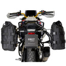 BMW F 450 GS [2026-] - Two Khali side bags TPU 35L - 45L + Pair of aluminum plates + Atlas aluminum saddlebag frame