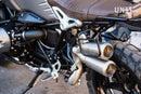 BMW R nineT 1200 Racer [2017-2020] - Zwei Seitentaschen aus Canvas + Doppelrahmen