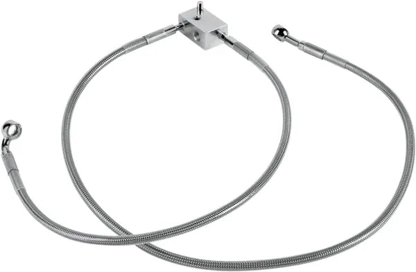 Harley Davidson Flst [DRAG SPECIALTIES] - Stainless Steel Brake Line Kit