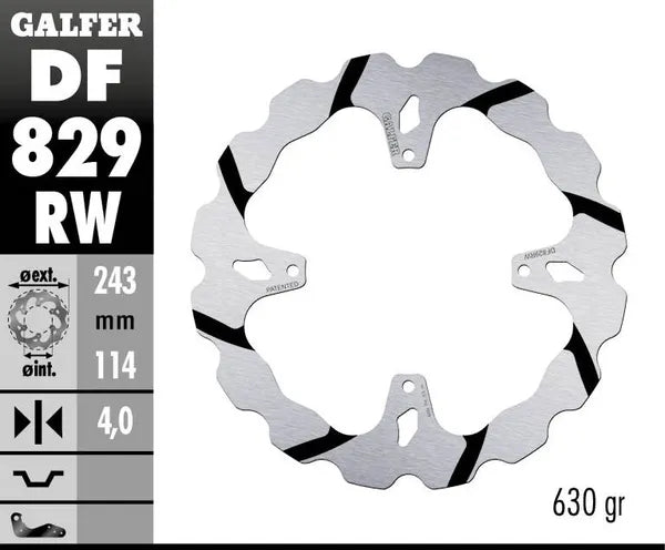 Tm Racing SMX 530 F Competition [2011-2012, 2014] - BREMSSCHEIBE FIXED WAVE GROOVED OVERSIZE – Bild 4