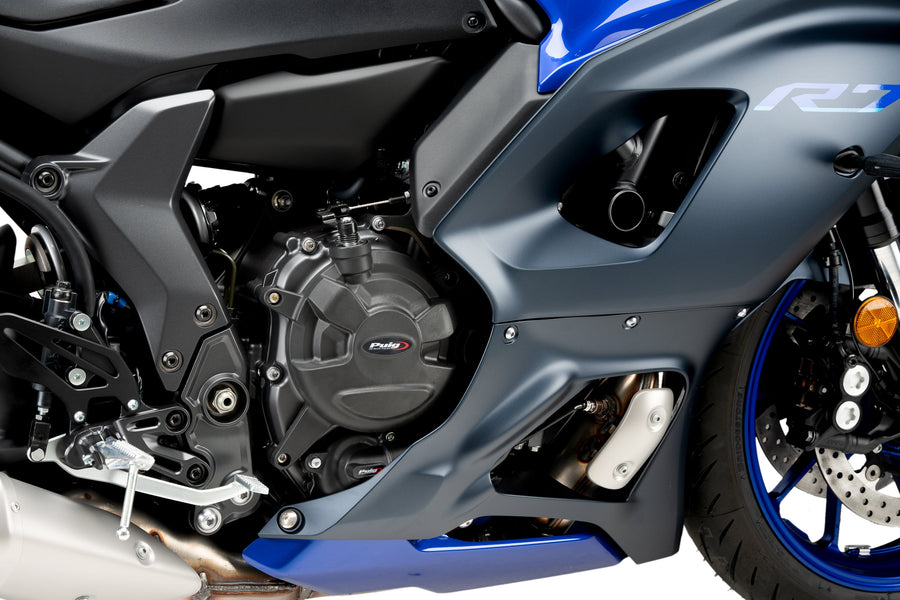 YAMAHA YZF-R7 [2025] – Engine Guards Track for Championship – Matt Black
