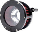 Harley-Davidson FLSTNSE 1800 Softail Deluxe CVO [2014-2015] - BA Luftfilterkit – Oberfläche: Schwarz, Rot, Klar – Bild 2