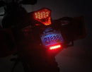 honda africa twin 750 [DENALI] – B6 LED brake light kit with license plate holder-6
