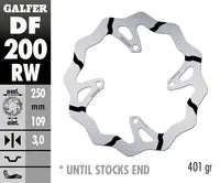 Kawasaki Klx 450 R [2012-2013, 2017-2018, 2019-2024] - BREMSSCHEIBE FIXED WAVE GROOVED OVERSIZE – Bild 6