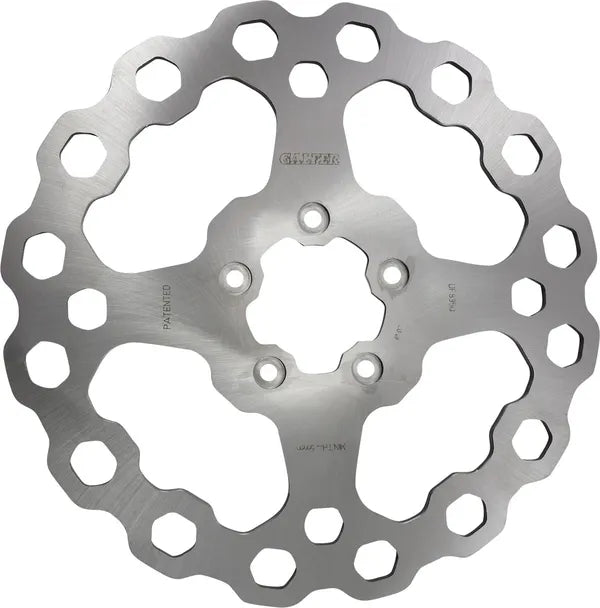 Harley-Davidson XL 1200 C Sportster Custom [2020] - Cubiq™ brake disc - surface: chrome - picture 4