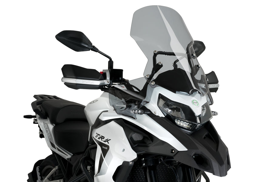 BENELLI TRK 502 X [2025] – Wind deflector extended – heavily tinted