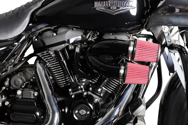Harley-Davidson FXLRST 1923 Softail Low Rider ST 117 H.O. [2025] - Tuned Induction Luftfilterkit – Oberfläche: Schwarz – Bild 8
