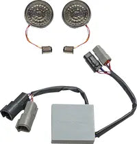 Harley Davidson FXS [CUSTOM DYNAMICS] – SMART LED bullet turn signal inserts