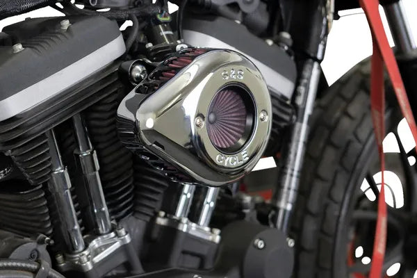 Harley-Davidson Xl 1200 Sportster [2020] - Air Stinger Stealth Luftfiltersatz – Oberfläche: Verchromt – Bild 10